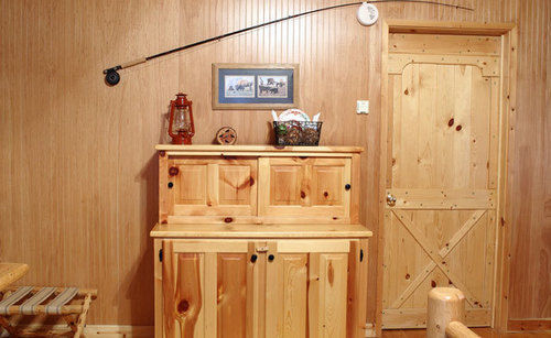 Silverwolf Log Chalets Coram Exterior photo